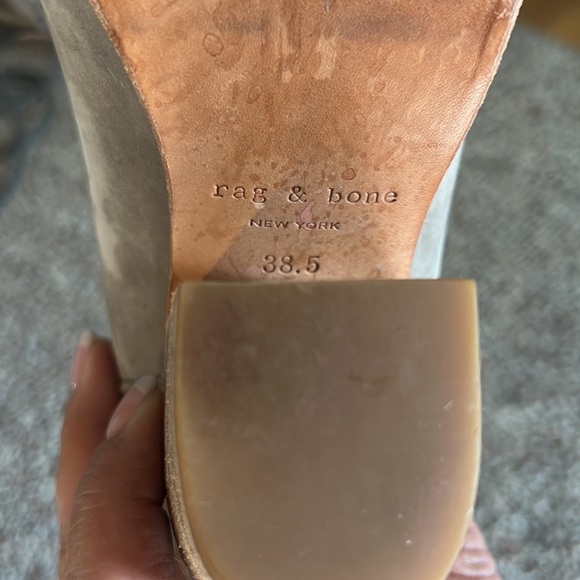 Rag & Bone Harrow grey ankle boots 8.5 - Picture 11 of 16